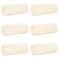 Preview: Wohndecken 6 stk. Creme 240 x 220 cm 4.28 kg Fleece