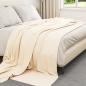 Preview: Wohndecken 6 stk. Creme 240 x 220 cm 4.28 kg Fleece