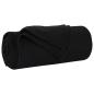Preview: Wohndecken 24 stk. Schwarz 200 x 150 cm 10.08 kg Fleece