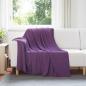 Preview: ARDEBO.de - Wohndecken 24 stk. Lila 200 x 150 cm 10.08 kg Fleece
