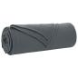 Preview: Wohndecken 6 stk. Dunkelgrau 280 x 210 cm 4.88 kg Fleece