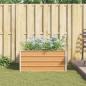Preview: Hochbeet Hellbraun 100 x 100 x 45 cm Verzinkter Stahl