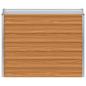 Preview: Hochbeet Hellbraun 100 x 40 x 77 cm Verzinkter Stahl