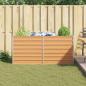 Preview: Hochbeet Hellbraun 160 x 40 x 77 cm Verzinkter Stahl