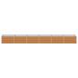 Preview: Hochbeet Hellbraun 480 x 80 x 45 cm Verzinkter Stahl