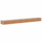 Preview: Hochbeet Hellbraun 600 x 80 x 45 cm Verzinkter Stahl