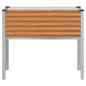 Preview: Gartenblumentopf Hellbraun 100 x 45 x 90 cm Verzinkter Stahl