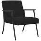 Preview: Sessel Schwarz Samt