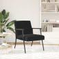 Preview: Sessel Schwarz Samt