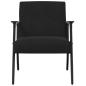 Preview: Sessel Schwarz Samt