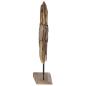 Preview: Weihnachtsstern LEDs Braun 59,5 x 18 x 74 cm Massivholz Teak