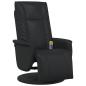 Preview: Schwenkbarer Massagesessel Schwarz 71 x 90 x 105 cm Kunstleder