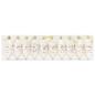 Preview: Weihnachts-Tannenzapfen Ball 40 stk. Champagner 4 x 9 cm