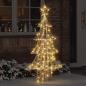 Preview: ARDEBO.de - Weihnachtsbaum 160 LEDs Warmweiß 150 cm PET