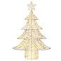 Preview: Weihnachtsbaum 120 LEDs Warmweiß 120,5 cm PET