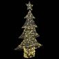 Preview: Weihnachtsbaum 160 LEDs Warmweiß 151 cm PET