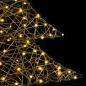 Preview: Weihnachtsbaum mit 120 LEDs Warmweiß 150 cm Rattan