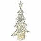 Preview: Weihnachtsbaum mit 160 LEDs Warmweiß 150 cm Rattan