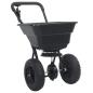 Preview: Streuer Schwarz 53 x 81,5 x 78 cm PVC und Stahl