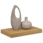 Preview: Wandregal Wandhalterung Braun 40 x 23,5 x 3,8 cm Holzwerkstoff