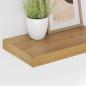 Preview: Wandregal Wandhalterung Braun 40 x 23,5 x 3,8 cm Holzwerkstoff