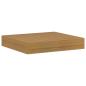 Preview: Wandregal Wandhalterung Beige 23 x 23,5 x 3,8 cm Holzwerkstoff