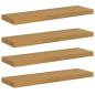 Preview: Wandregal 4 stk. Beige 80 x 23,5 x 3,8 cm Holzwerkstoff