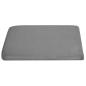 Preview: Sitzkissen Grau 39 x 38 x 8,5 cm PU-Schaum