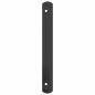 Preview: Fenstergitter 76 x 30 cm Pulverbeschichteter Stahl Schwarz