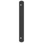 Preview: Fenstergitter 176 x 30 cm Pulverbeschichteter Stahl Schwarz