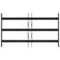 Preview: Fenstersicherheitsgitter 75,5 x 45 cm Galvanisiertes Stahl
