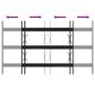 Preview: Fenstersicherheitsgitter 75,5 x 45 cm Galvanisiertes Stahl