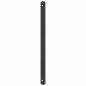Preview: Fenstergitter 115 x 60 cm Pulverbeschichteter Stahl Schwarz