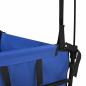 Preview: Klapp-Handwagen Schwarz 105 x 56,5 x 116 cm Oxford-Stoff