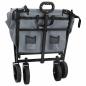Preview: Klapp-Handwagen Grau 105 x 56,5 x 116 cm Oxford-Stoff