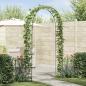 Preview: ARDEBO.de - Gartenbogen Schwarz 115 x 37 x 231 cm