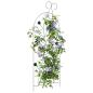 Preview: Gartenzaun 3 stk. Grün 112 x 39,5 cm Stahl