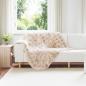 Preview: ARDEBO.de - Rutschfeste Decke aus Kunstkaninchenfell Olite 4 Stk. Beige 8.1