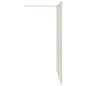 Preview: Walk-in Duschwand Gold 140 x 195 cm Gehärtetes Glas