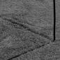 Preview: Mittlerer Flor weicher und waschbarer Teppich HUARTE Anthrazit