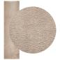Preview: Mittlerer Flor weicher und waschbarer Teppich HUARTE Sand