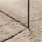 Preview: Mittlerer Flor weicher und waschbarer Teppich HUARTE Sand