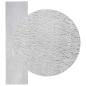 Preview: Mittlerer Flor weicher und waschbarer Teppich HUARTE Grau