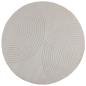 Preview: Innenteppich GALATI Creme Ø 200 CM Polyester