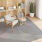 Preview: Innenteppich GALATI Grau 120 x 120 cm Polyester
