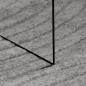 Preview: Bereichsteppiche Rund GALATI Grau Ø 120 CM Polyester