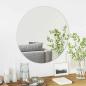 Preview: ARDEBO.de - Wandspiegel Rund Ø 70 cm Gehärtetes Glas