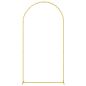 Preview: Hochzeitsbogen Gold 100 x 39 x 200 cm Stahl