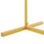 Preview: Hochzeitsbogen 3 Stk. Gold 120 x 40 x 217 cm Stahl