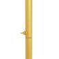Preview: Hochzeitsbogen 3 Stk. Gold 120 x 40 x 217 cm Stahl